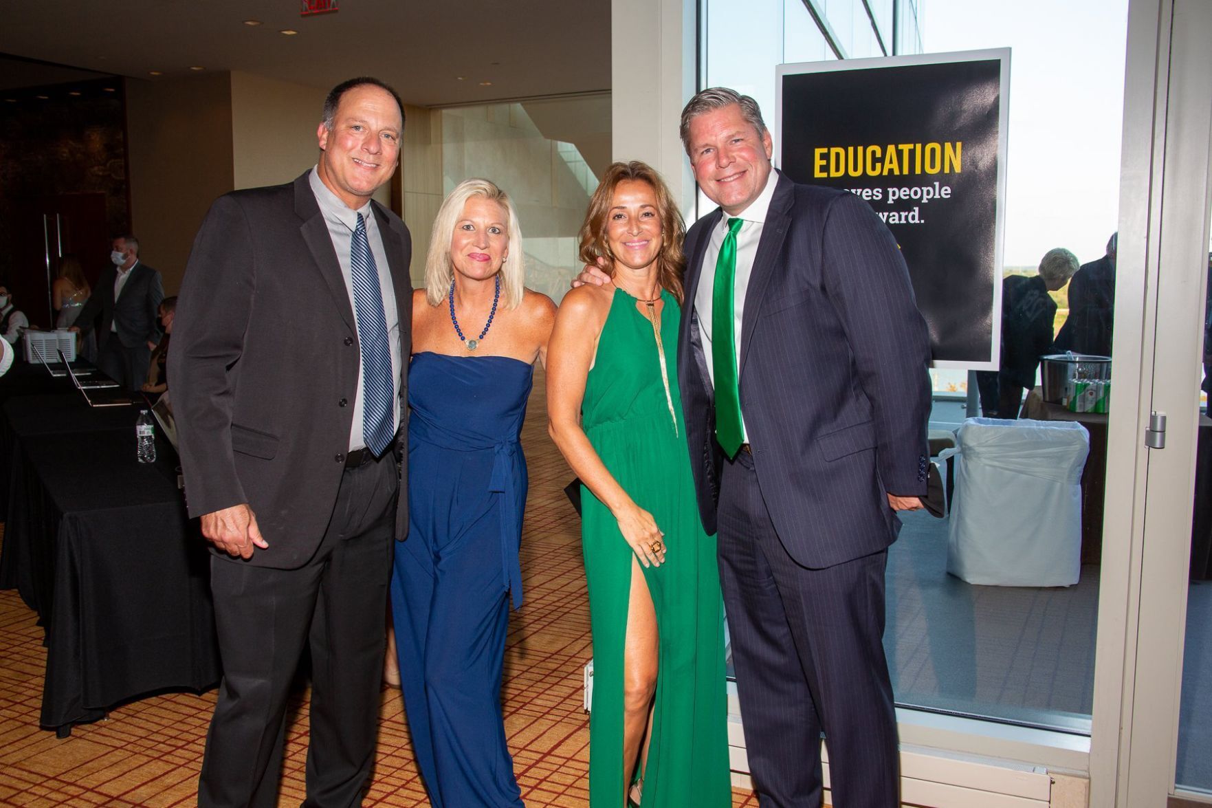 Drew and Karen Yannakakis, Pam and Ben Holman